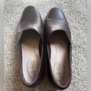 Clark’s Ultimate Comfort Collection- Women’s Burgundy Loafers